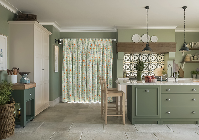 Cotswold Faux Silk, Persimmon - Made to Measure Curtain - Image 15